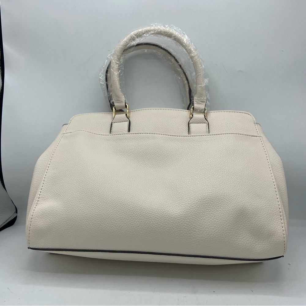 Jones New York Signature Alyssa Satchel Tan Crossbody Shoulder Bag - Picture 2 of 6